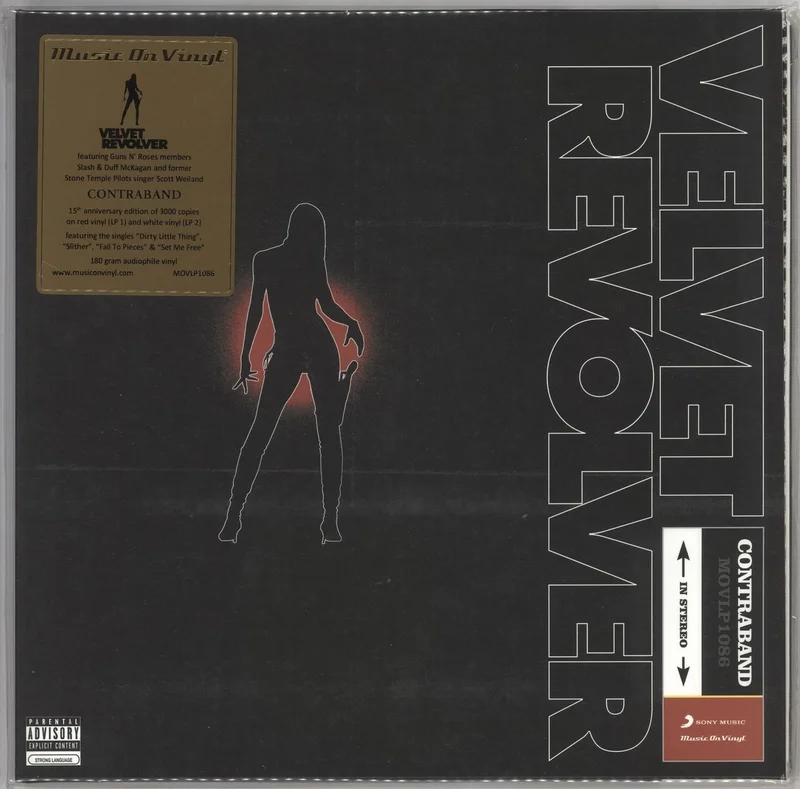 Velvet Revolver Contraband - 180gm Red & White Vinyl - Sealed UK 2-LP vinyl set