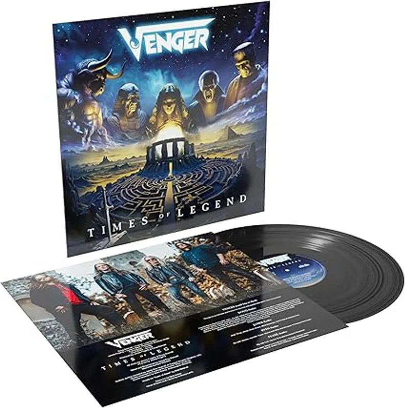 Venger Times of Legend - Black Vinyl - Sealed UK Vinyl LP
