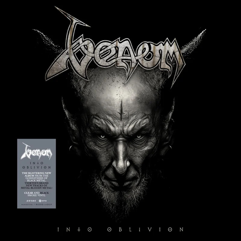 Venom Into Oblivion - Clear & Black Smoke Vinyl - Sealed UK 2-LP vinyl set