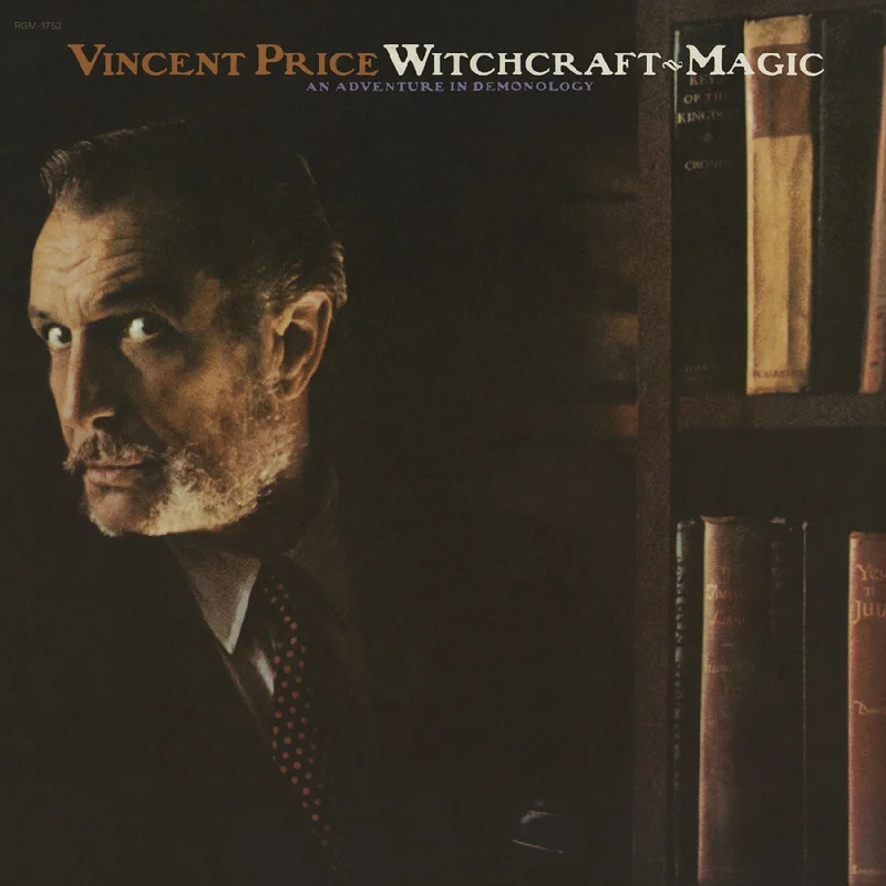 Vincent Price Witchcraft-MagicAn Adventure in Demonology (2LP) (Clear/Orange Pumpkin Swirl Vinyl)