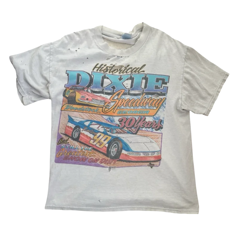 Vintage 1999 Trashed Dixie Speedway Tee
