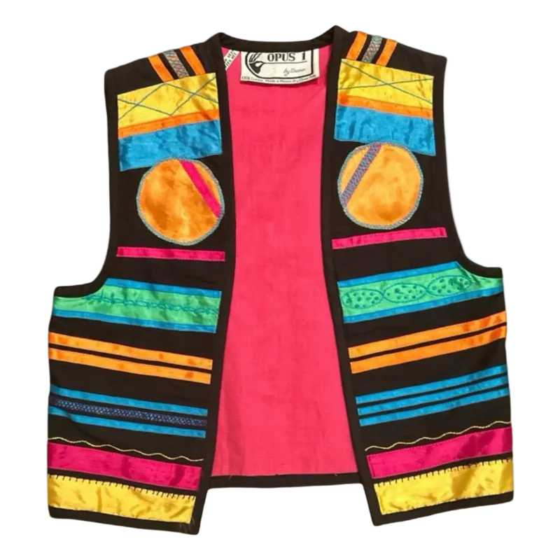 Vintage 80s Opus Deco Vest