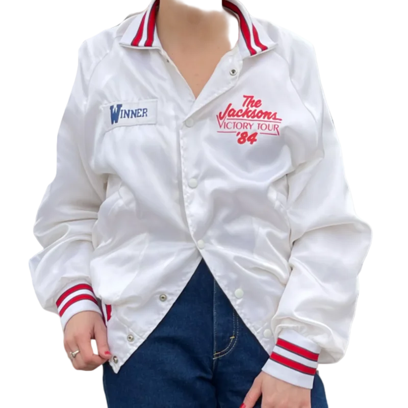 Vintage 84 Jackson Tour Winner Bomber Jacket