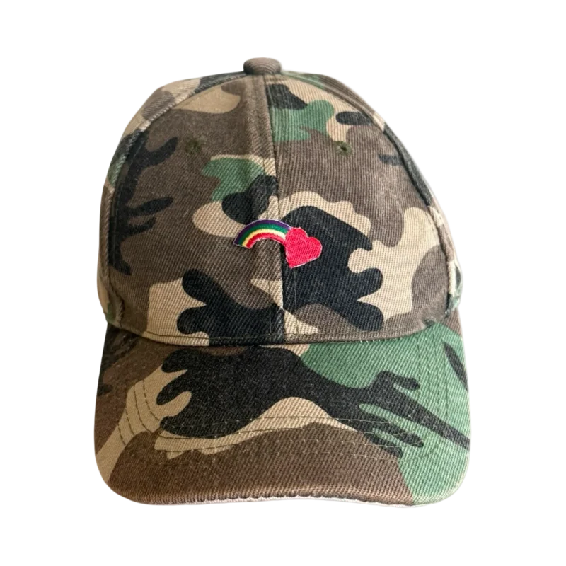 Vintage Camo Rainbow Cap