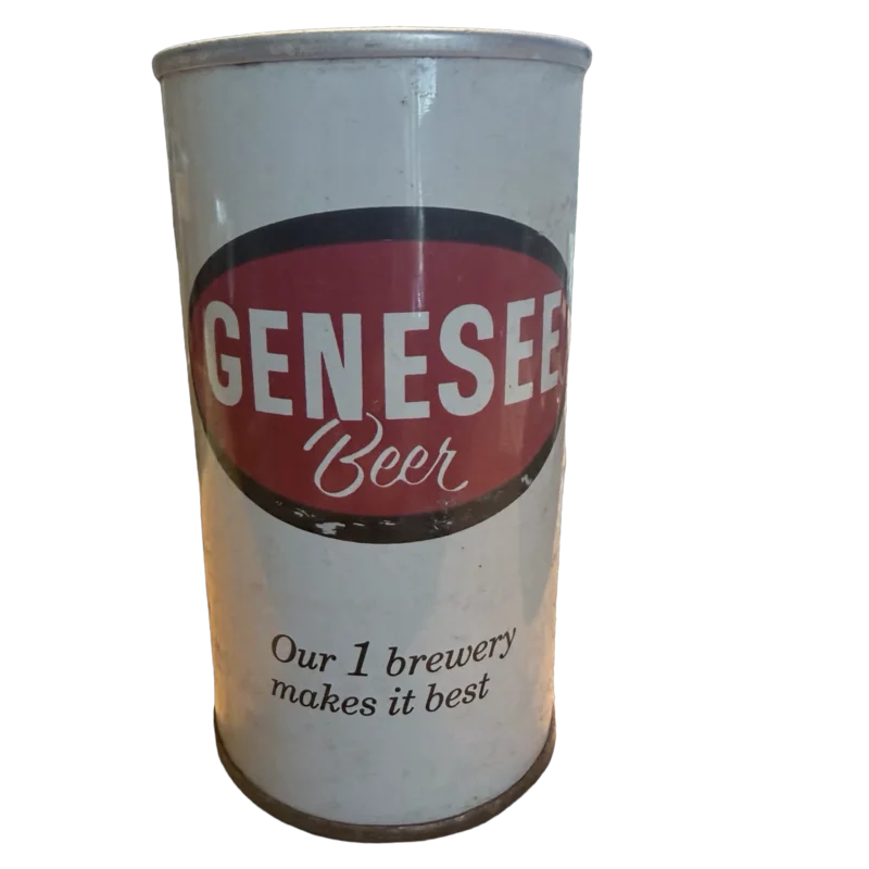 Vintage Genesee Pull Top Beer Can