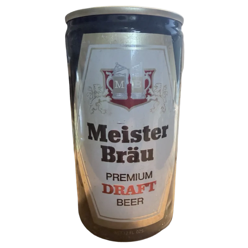Vintage Meister Brau Pull Top Beer Can