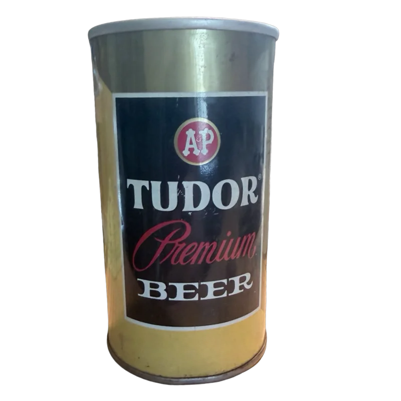 Vintage Tudor Pull Top Beer Can