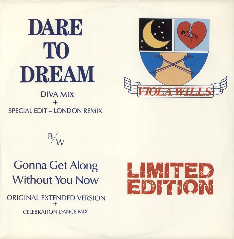 Viola Wills Dare To Dream UK 12" vinyl