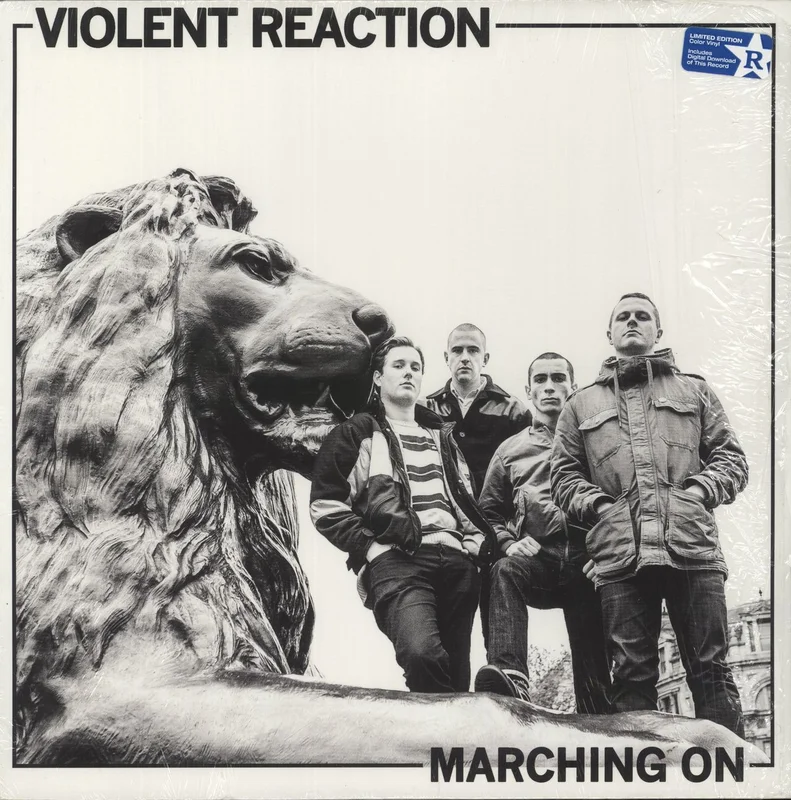Violent Reaction Marching On - Gold Vinyl US Vinyl LP