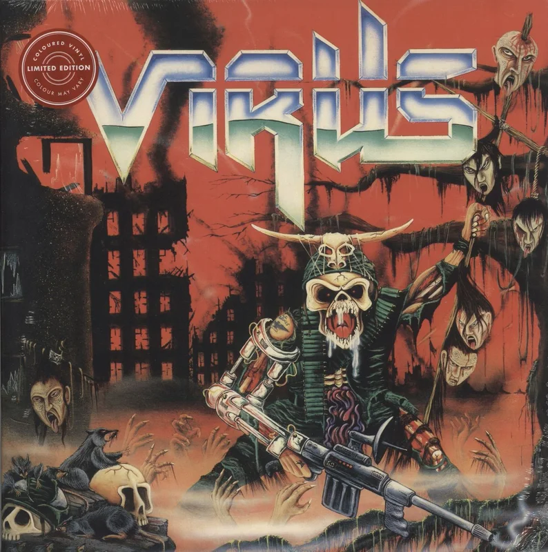 Virus (Thrash) Force Recon - Clear With Green Splatter Vinyl - Sealed UK Vinyl LP
