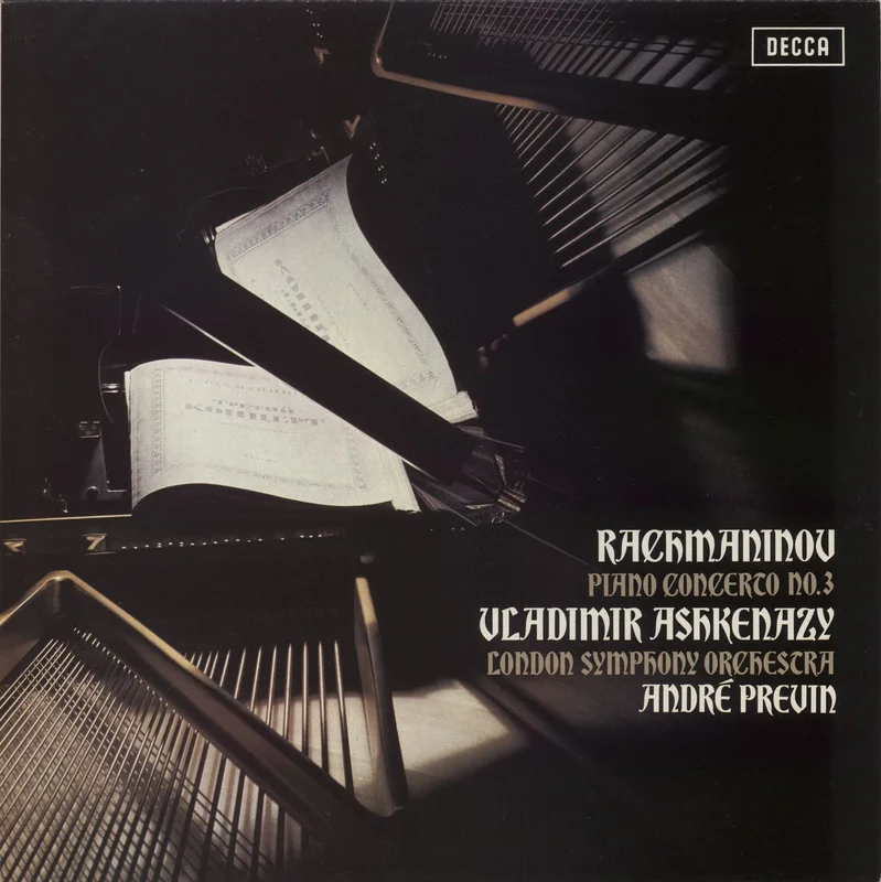 Vladimir Ashkenazy Rachmaninov: Piano Concerto No. 3 UK Vinyl LP