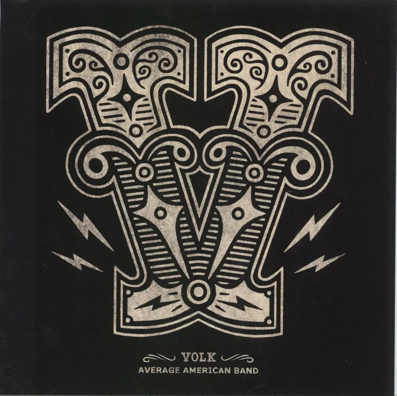 Volk Average American Band - Sand Filled Vinyl US 7" vinyl