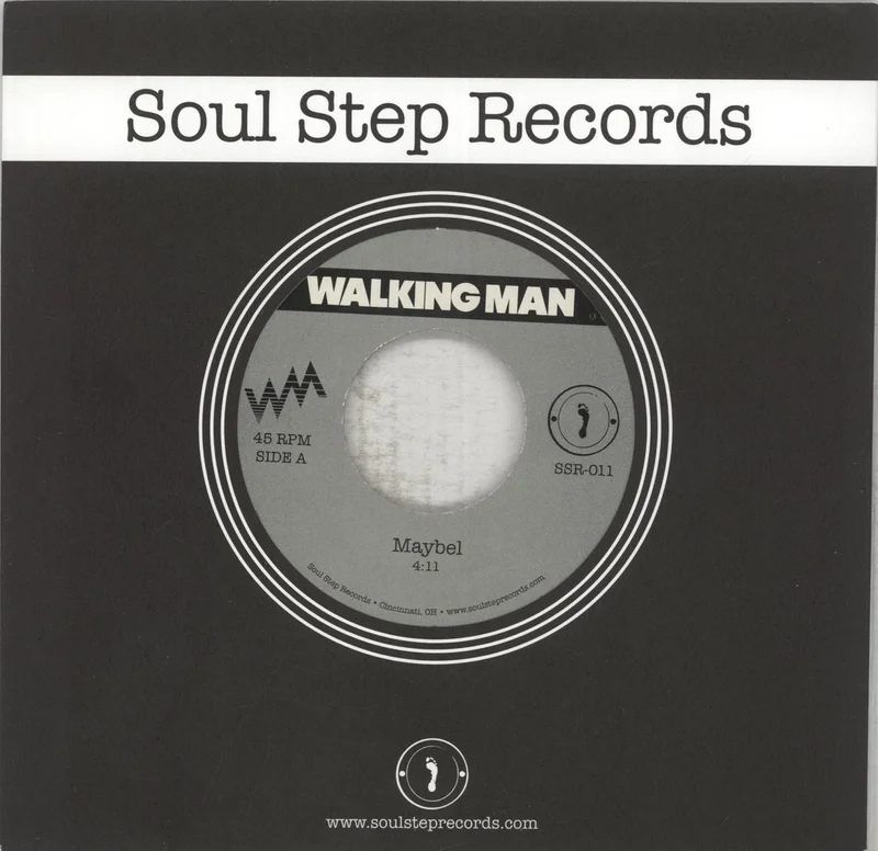 Walking Man Maybel - Purple Vinyl US 7" vinyl