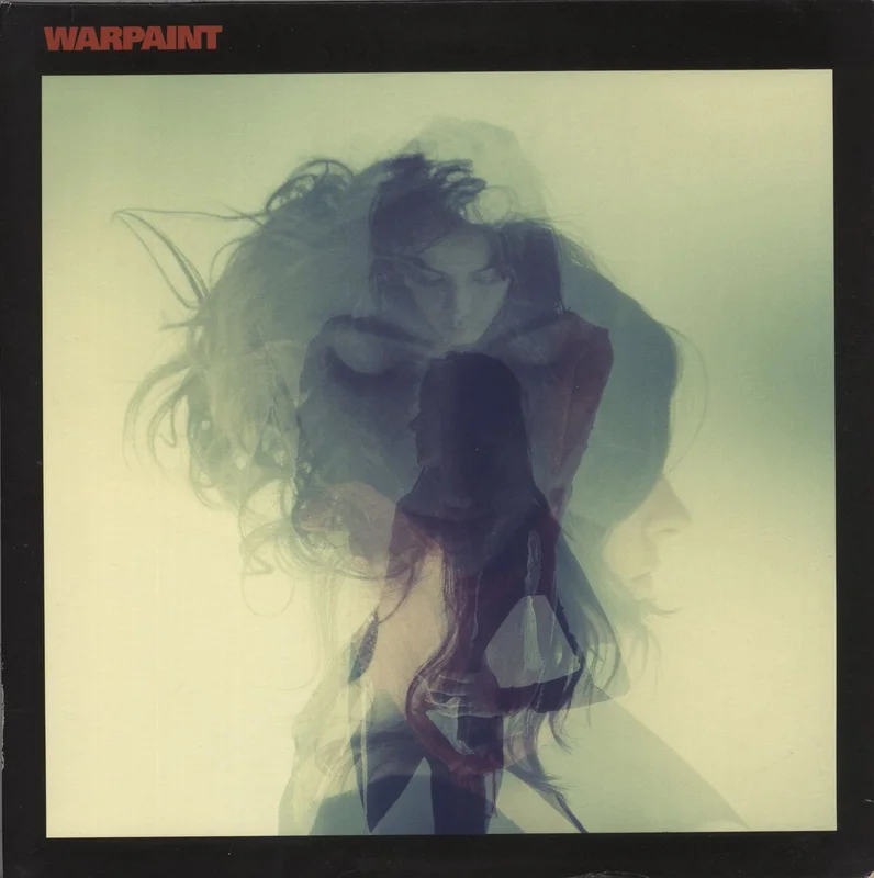 Warpaint Warpaint - Red Etched Vinyl + Autographed Print - VG Sleeve UK 2-LP vinyl set