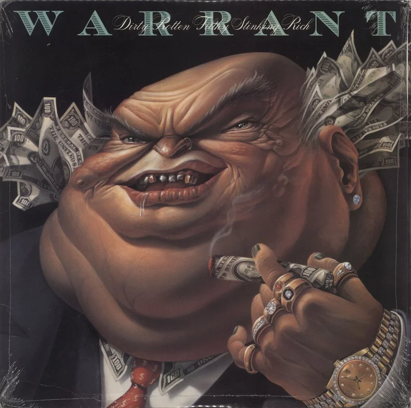 Warrant Dirty Rotten Filthy Stinking Rich - Sealed US Vinyl LP
