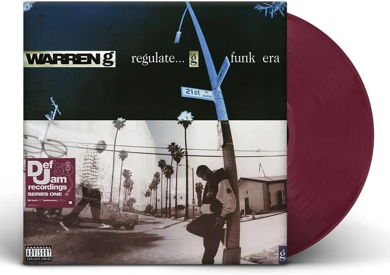 Warren G Regulate... G Funk Era - 20th Anniversary Edition - Fruit Punch Coloured Vinyl UK 2-LP vinyl set