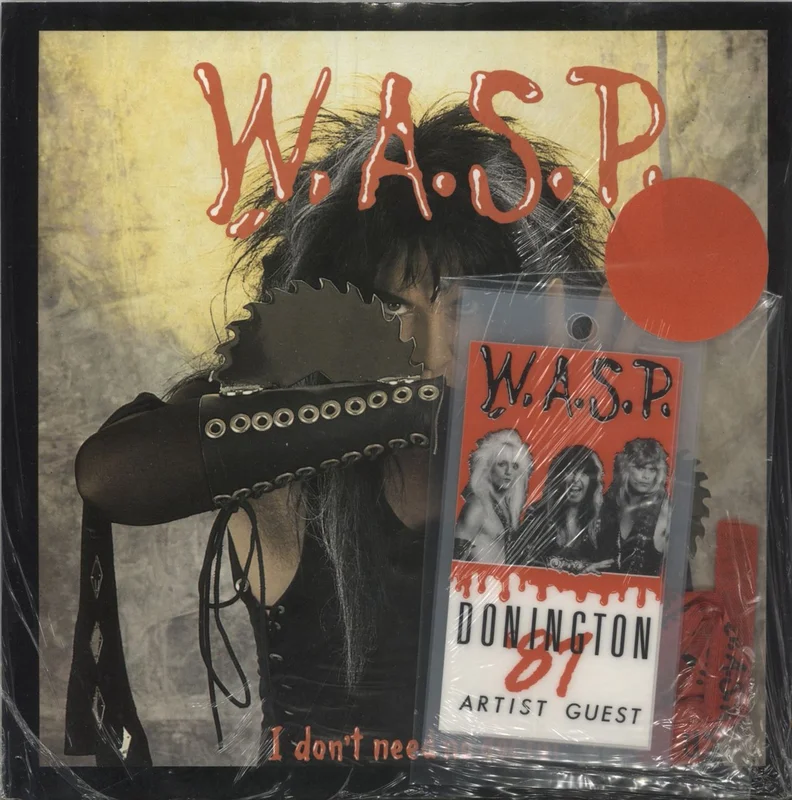 WASP I Don't Need No Doctor + Pass - Sealed UK 7" vinyl