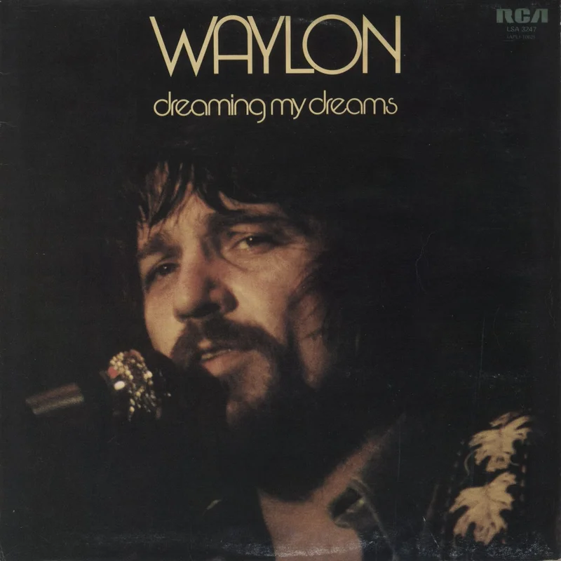 Waylon Jennings Dreaming My Dreams - EX UK Vinyl LP