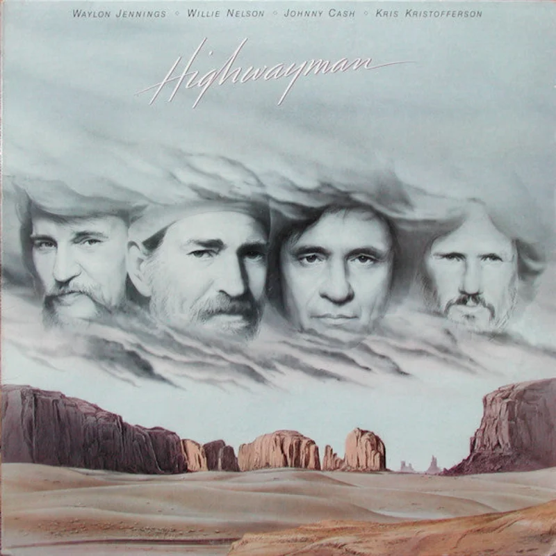Waylon Jennings, Willie Nelson, Johnny Cash, Kris Kristofferson - Highwayman