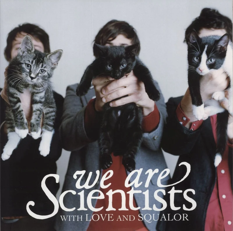 We Are Scientists With Love And Squalor - Pink Vinyl UK Vinyl LP
