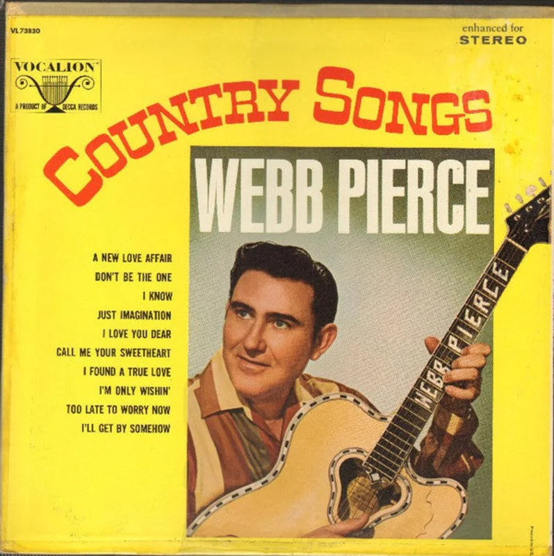 Webb Pierce - Country Songs