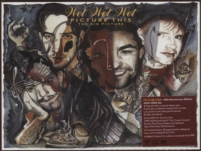 Wet Wet Wet Picture This [The Big Picture] - Autographed Print - Sealed Deluxe Box UK Cd album box set