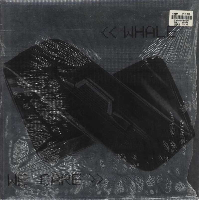 Whale We Care - Metallic P/S UK 2-LP vinyl set