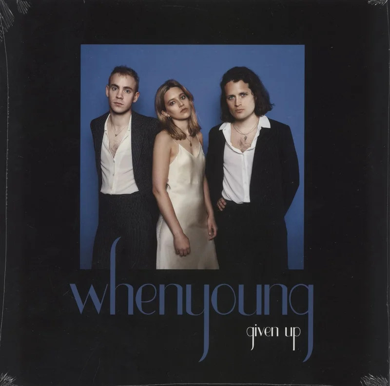 WhenYoung Given Up EP - Blue Vinyl - Sealed UK 10" vinyl