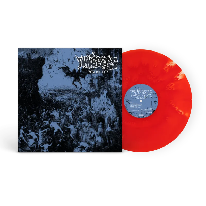 Whispers - Yom-Ma-Lok Cloudy Clear Ruby Red Vinyl