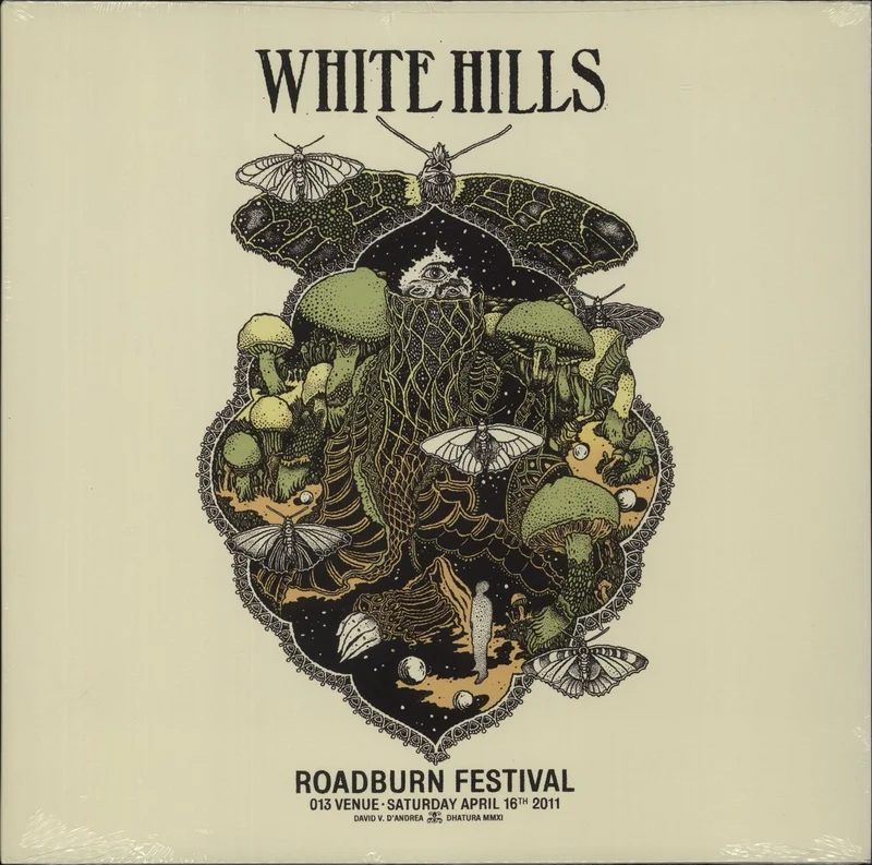 White Hills Live At Roadburn 2011 - Sealed Dutch Vinyl LP