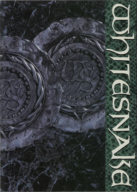 Whitesnake '87-'88 Tour UK Tour programme