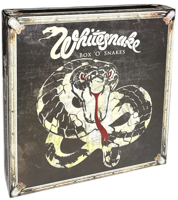 Whitesnake Box 'O' Snakes [The Sunburst Years 1978-1982] UK Cd album box set