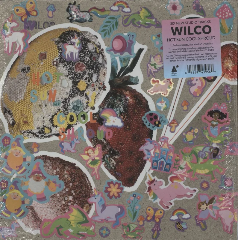Wilco Hot Sun Cool Shroud - Black Vinyl - Shrink UK Vinyl LP