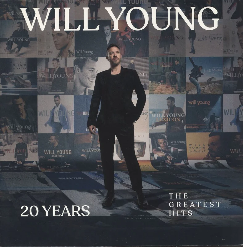 Will Young 20 Years - The Greatest Hits UK 2-LP vinyl set