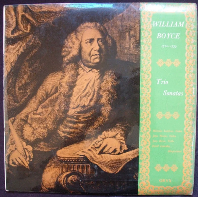 William Boyce, Malcolm Latchem, John Brown, Jane Ryan, David Lumsden - Trio Sonatas