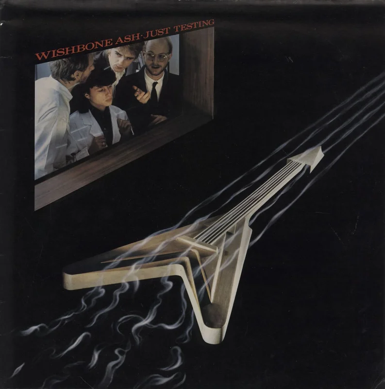 Wishbone Ash Just Testing + Inner & Merch Insert UK Vinyl LP