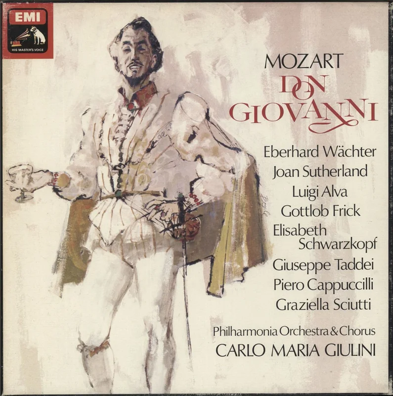 Wolfgang Amadeus Mozart Don Giovanni - Autographed UK Vinyl box set