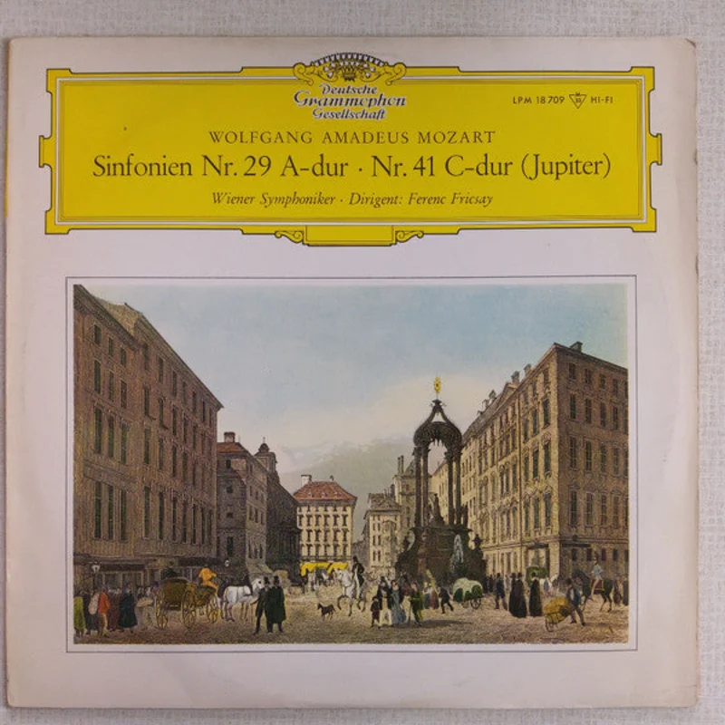 Wolfgang Amadeus Mozart, Ferenc Fricsay, Wiener Symphoniker - Sinfonie Nr. 29 & Sinfonie Nr.41