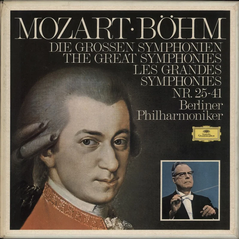 Wolfgang Amadeus Mozart Mozart: Die Grossen Symphonien Nr.25-41 UK Vinyl box set