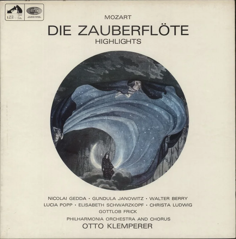 Wolfgang Amadeus Mozart Mozart: Die Zauberflte Highlights UK Vinyl LP