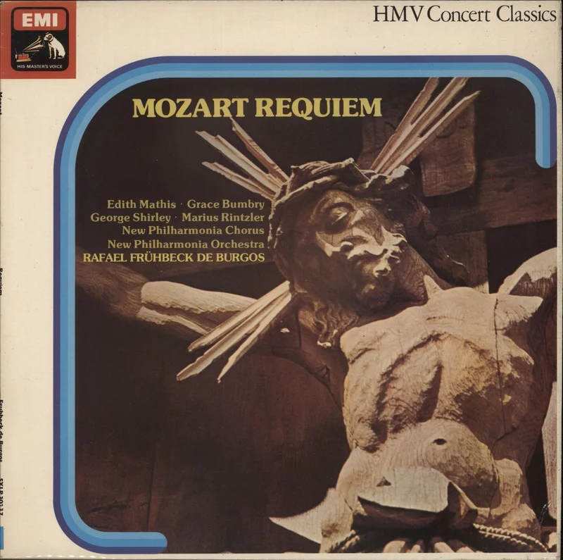 Wolfgang Amadeus Mozart Mozart: Requiem In D Minor, K.626 UK Vinyl LP