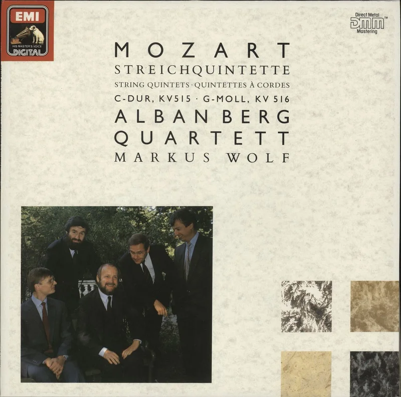 Wolfgang Amadeus Mozart Mozart: Streichquintette = String Quintets = Quintettes  Cordes German Vinyl LP