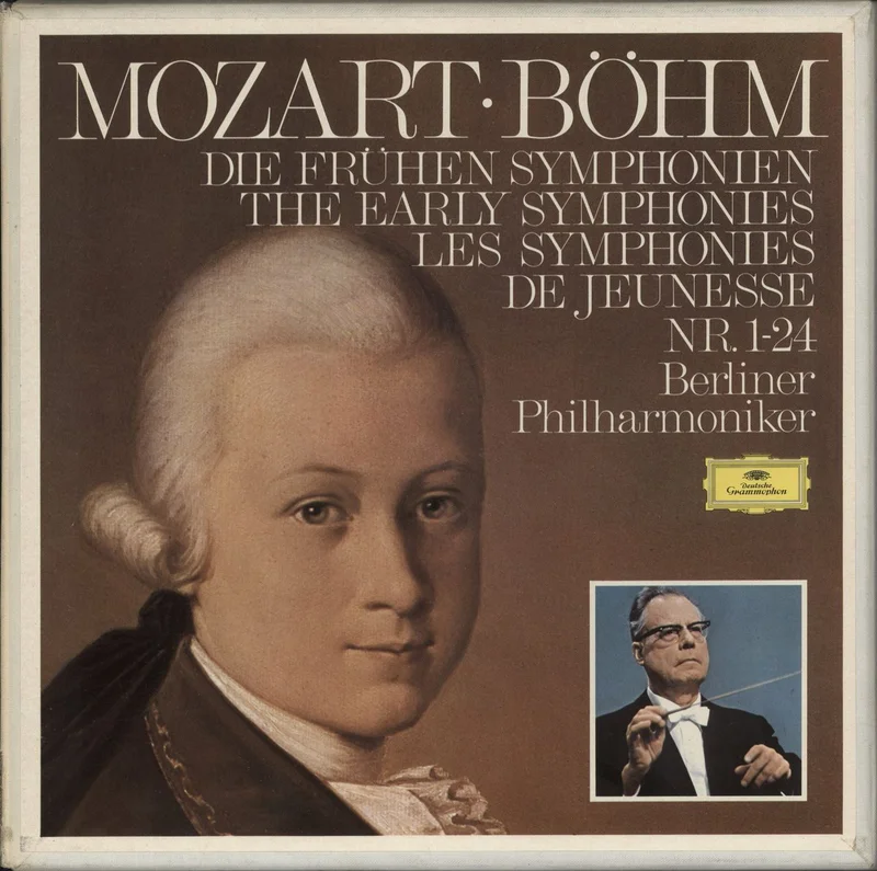 Wolfgang Amadeus Mozart Mozart: The Early Symphonies Nos. 1-24 German Vinyl box set