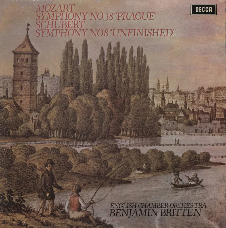 Wolfgang Amadeus Mozart Symphony No.38 "Prague" / Symphony No.8 "Unfinished" UK Vinyl LP