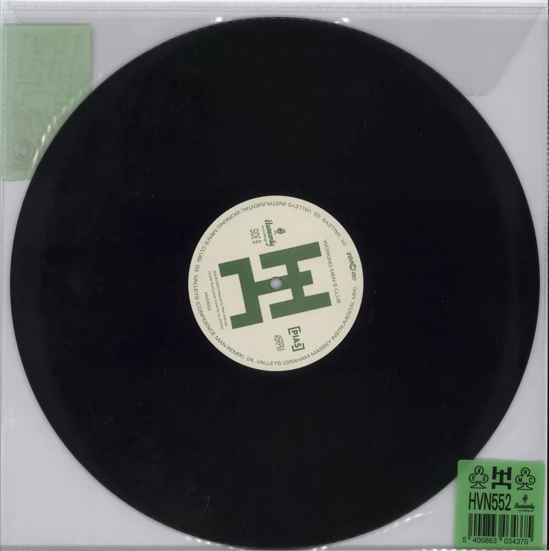 Working Men's Club Valleys UK 12" vinyl