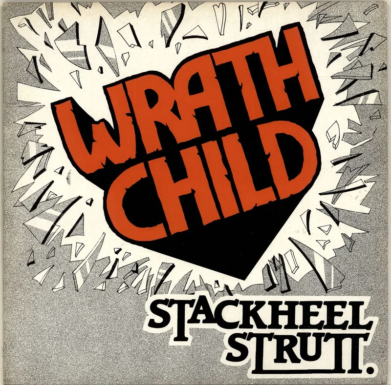 Wrathchild Stackheel Strutt - Red Vinyl UK 12" vinyl