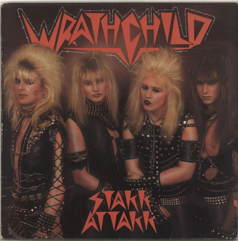 Wrathchild Stakk Attakk UK Vinyl LP
