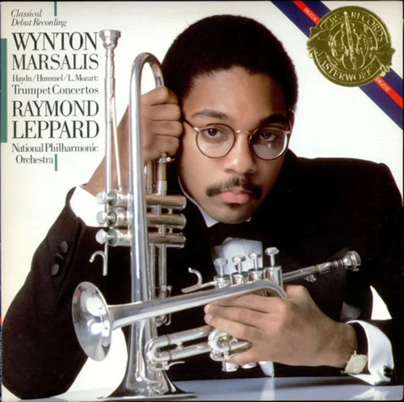 Wynton Marsalis, Joseph Haydn, Johann Nepomuk Hummel, Leopold Mozart, Raymond Leppard, National Philharmonic Orchestra - Trumpet Concertos