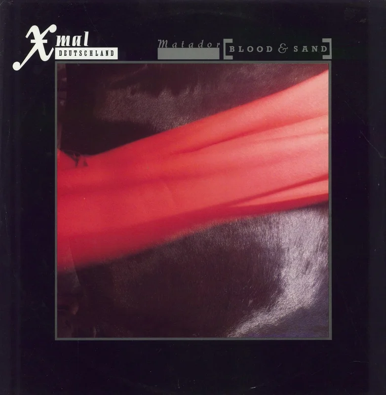 Xmal Deutschland Matador [Blood & Sand] - EX UK 12" vinyl