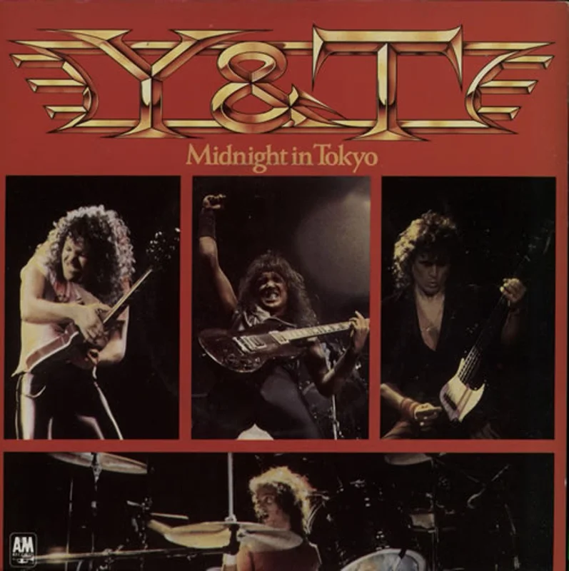 Y&T Midnight In Tokyo UK 7" vinyl